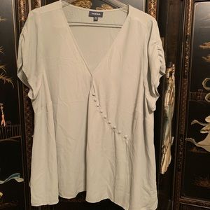 ModCloth, 3x, Graceful Greeting Top